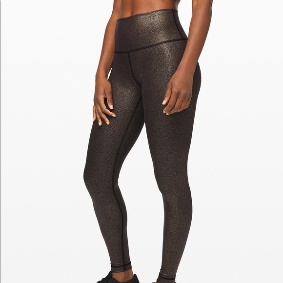 lululemon athletica Pants - Lululemon Wunder Under High-Rise Tight Foil 28”